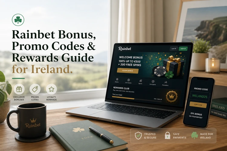 Rainbet Bonus, Promo Codes & Rewards Guide for Ireland